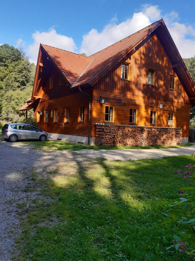Schutzhaus Johannesbachklamm Unterhoflein エクステリア 写真